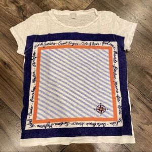 J Crew linen t-Shirt, Small
